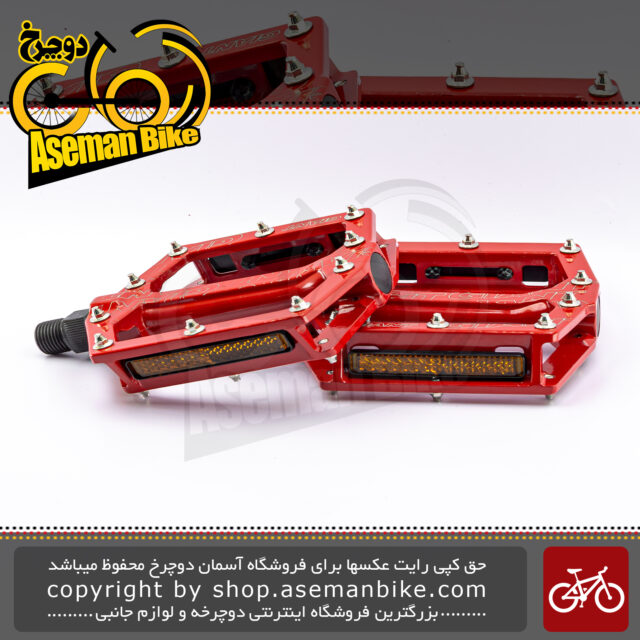 پدال دوچرخه کوهستان جاینت قرمز روشن GIANT Original MTB Pedals Core Red