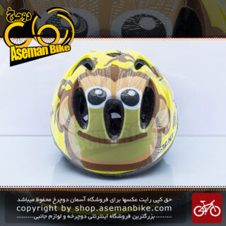 کلاه دوچرخه سواری بچه گانه جاینت مدل کوب بوی سایز 44-50 زرد مناسب کودکان زیر 4 سال Giant Bicycle Helmet Kids Cub Boy Yellow