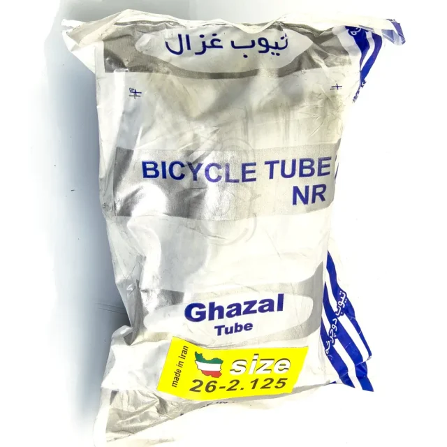 تیوپ دوچرخه سایز 26x2.125 غزل Ghazal ساخت ایران