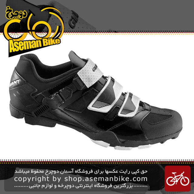کفش دوچرخه سواری قفل شو با قابلیت پیاده روی کوهستان جاینت مدل ترنسمیت دو منظوره مشکی Giant Bicycle Transmit MTB Shoes Black