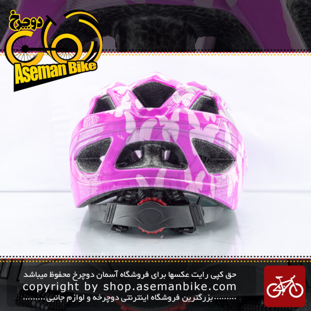 کلاه ایمنی دوچرخه سواری دخترانه قناری مدل کا ال 30 وایکیک صورتی Canary Bicycle Helmet Kids Ka-L30 Waikik