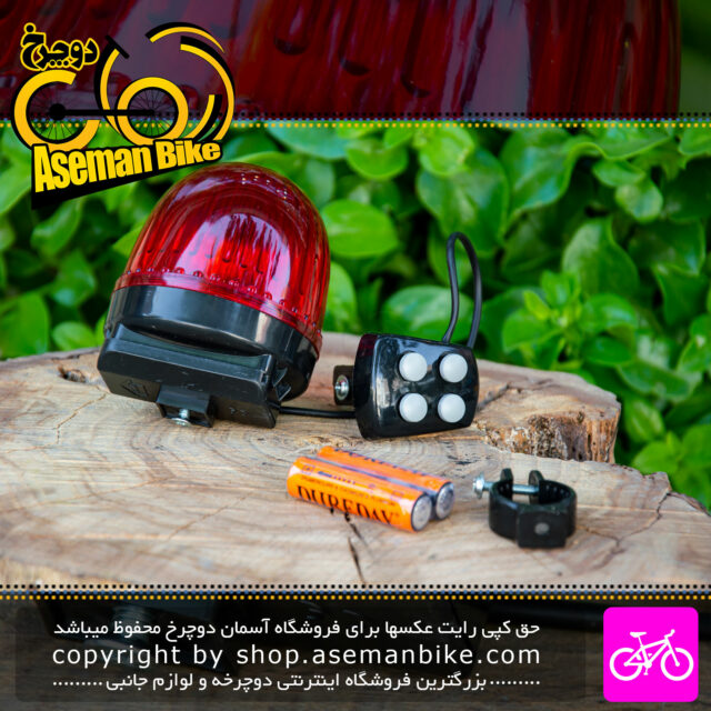 ست چراغ و بوق دوچرخه بچه گانه اوکی مدل پلیسی اکس سی 405 OK Kids Bicycle Light\Horn XC-405