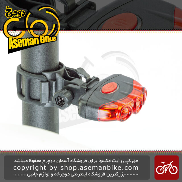 چراخ خطر عقب دوچرخه اوکی مدل اکس سی 170 آر شارژی لامپ ال ای دی ضد آب OK Bicycle Rear Light XC-170R Water-Proof Rechargeable
