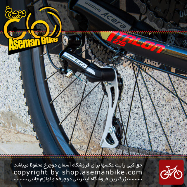 دوچرخه کوهاستان جاینت مدل تالون 3 2020 سایز 27.5 رنگ مشکی و خردلی Giant Bicycle talon 3 2020 size 27.5 black & mustard