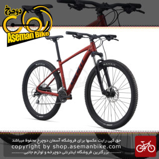 دوچرخه کوهستان جاینت مدل تالون ۲ سایز ۲۷٫۵ رنگ مسی ۱۶ سرعته ۲۰۲۱ GIANT MTB BICYCLE TALON 2 27.5 16S 2021 Red Clay UK