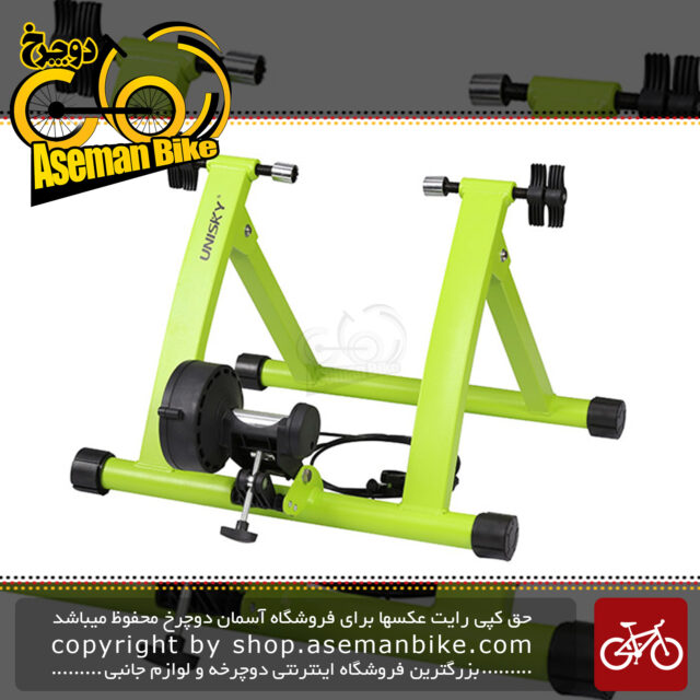 ترینر یا شبیه ساز تمرین دوچرخه سواری برند یونی اسکای مگنتی مدل تی کیو جی اس 02 Magnetic Bike Trainer TQJS 02