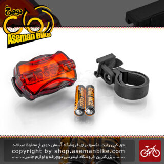 مجموعه ست چراغ جلو و عقب دوچرخه سواری شکاری اوکی برند ایکس سی مدل 988 905 Bicycle Head Light XC-988 905 Super Bright LED