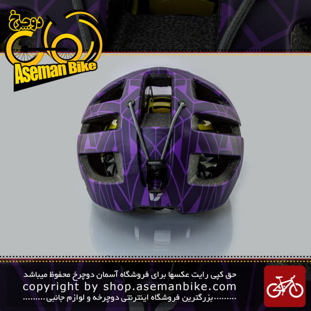 کلاه دوچرخه سواری جاینت مدل INFINITA MIPS بنفش-خاکستری سایز 63-59 Giant Bicycle Helmet INFINITA MIPS Purple/Grey size 59-63