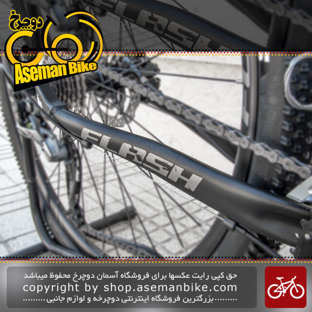 دوچرخه کوهستان فلش مدل تیم 4 سایز 29 18سرعته 2020 رنگ مشکی و نارنجی bicycle mtb flash team 4 size 29 18 speed 2020 black & orange