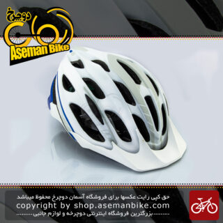 کلاه دوچرخه سواری جاینت مدل ALLY آبی-سفید سایز 60-64سانتی متر Giant Bicycle Helmet ALLY BLUE/WHITEsize 60-64cm