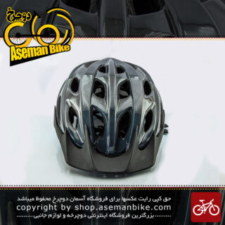 کلاه دوچرخه سواری جاینت مدل EXEMPT آبی- نوک مدادی سایز 60-53سانتی متر Giant Bicycle Helmet EXEMPT Charcoal/Blue size 53-60cm
