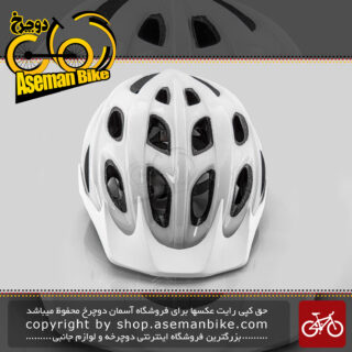 کلاه دوچرخه سواری جاینت مدل هوریزون سفید سایز 60 تا 64 سانتی متر Giant Bicycle Helmet Horizon White 60-64cm