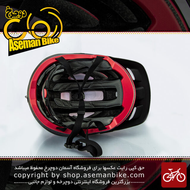 کلاه دوچرخه سواری جاینت مدل ROOST قرمز-مشکی سایز 61-55سانتی متر Giant Bicycle Helmet  ROOST Red/Black size 55-61cm