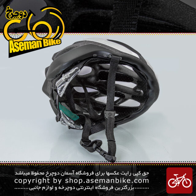 کلاه دوچرخه سواری جاینت مدل ARES نقره ای سایز 54-51سانتی متر Giant Bicycle Helmet ARES Silver size 51-54 cm