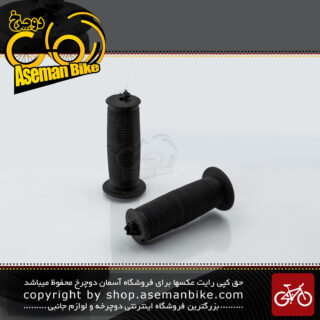 گریپ دوچرخه بچه گانه کد دی-878 مشکی Kids Bicycle Grip D-878 Black