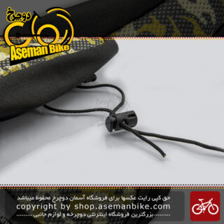روکش زین دوچرخه چرمی دور دوخت تنظیمی برند انرژی ارتشی Energi Leather Army Bicycle Saddle Cover