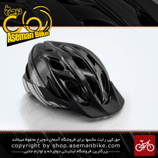 کلاه دوچرخه سواری جاینت مدل آرگوس مشکی سایز 60-53سانتی متر Giant Bicycle Helmet ARGUS Black size 53-60cm