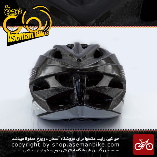کلاه دوچرخه سواری جاینت مدل آرگوس مشکی سایز 60-53سانتی متر Giant Bicycle Helmet ARGUS Black size 53-60cm