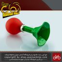 بوق شیپوری دوچرخه بچه گانه برند ردو مدل ایندکس یو وی سبز-قرمز Kids bicycle Horn Reddo Index UVI Green-Red