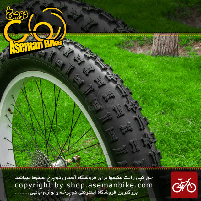 لاستیک دوچرخه ساحلی راکر با سایز 26 در 4.8 عاج درشت Sand Bicycle Tire Rocker Size 26X.4.8
