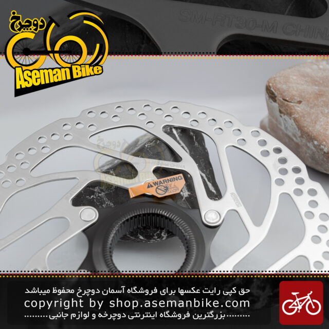 دیسک ترمز دوچرخه شیمانو مدل آر تی 30 180 میلیمتری Shimano Bicycle Disc Rotor RT30 180mm