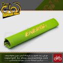 کاور بدنه دوچرخه رام عقب چرمی برند انرژی رنگ سبز Energi Bicycle Chainstay Protector Green
