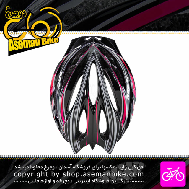 کلاه دوچرخه سواری راکی مدل اچ بی 31 مشکی صورتی Rocky Bicycle Helmet HB31 58-61cm Black Pink
