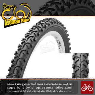 تایر لاستیک دوچرخه کوهستان چاویانگ سایز 26 در 1.95 کد اچ 518 Tire Bicycle ChaoYang MTB Bike ZC Rubber 26×1.95 H-518