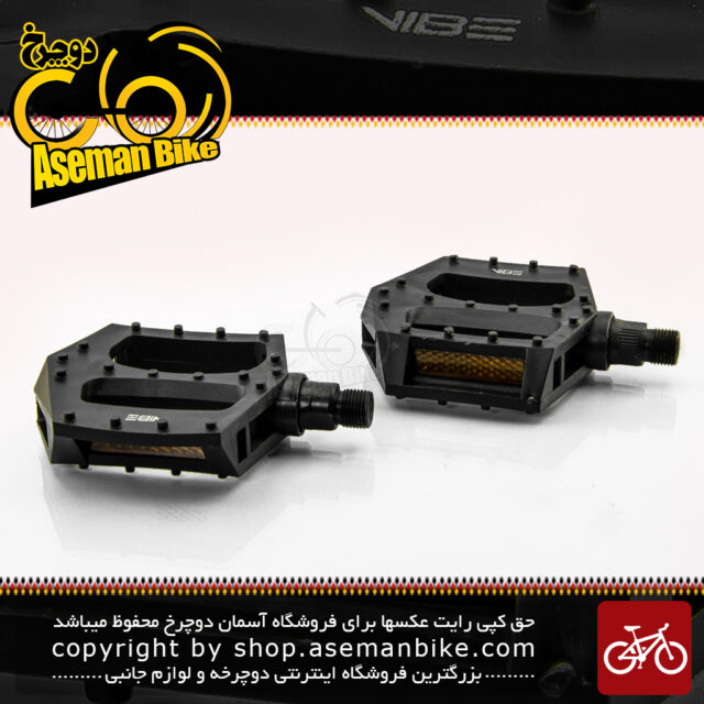 پدال دوچرخه وایب مدل 650 جی 1 مشکی  VIBE Pedals Model 650G1 Black