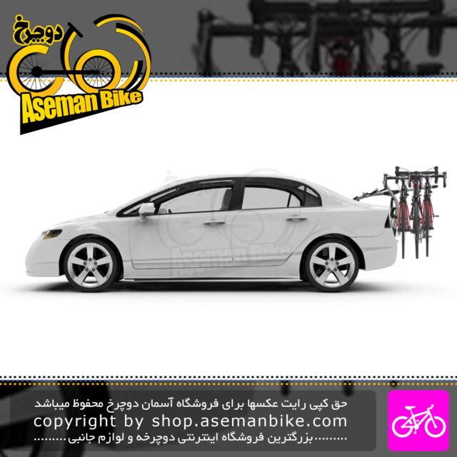 باربند ماشین حمل دوچرخه برند یاکیما مدل هالف بک جهت حمل 3 دوچرخه Yakima HALF BACK Bike Rack for Car Bicycle Carrier Rack for 3 Bike