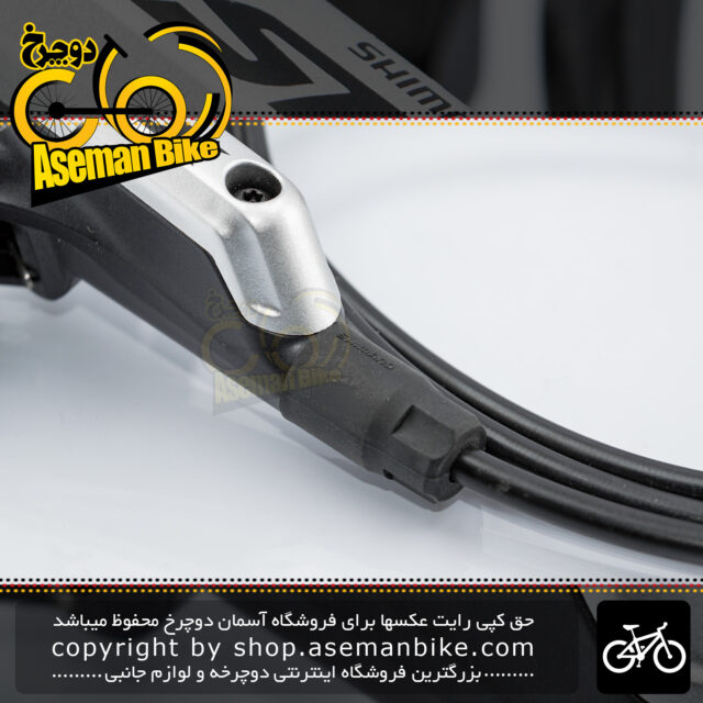 ترمز دوچرخه کوهستان دیسک هیدرولیک شیمانو سری اس ال ایکس مدل ام 675 ساخت ژاپن تکی جلو Shimano MTB Bicycle Hydraulic Disk Brake SLX M675 Japan