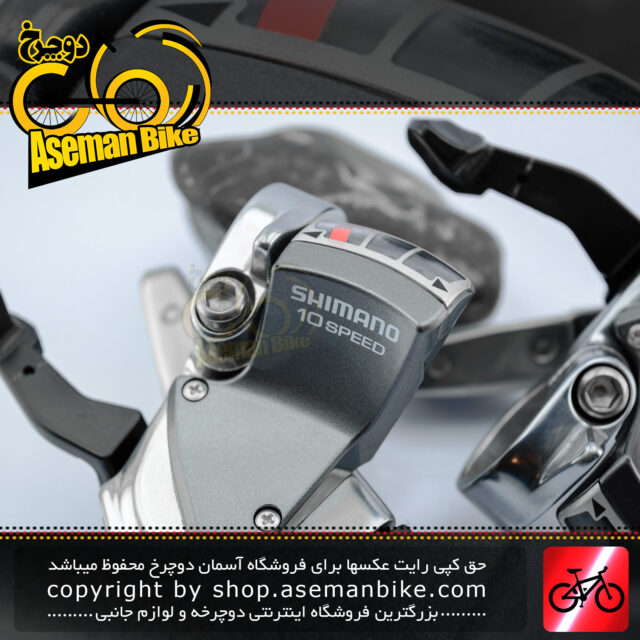 ست دسته دنده دوچرخه شیمانو سری دئور 3 در 10 سرعته مدل آر 770 ساخت ژاپن Shimano Bicycle Shifting Lever Set Deore 3x10 Speed R770 Japan