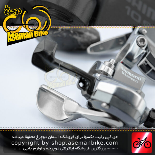 ست دسته دنده دوچرخه شیمانو سری دئور 3 در 10 سرعته مدل آر 770 ساخت ژاپن Shimano Bicycle Shifting Lever Set Deore 3x10 Speed R770 Japan