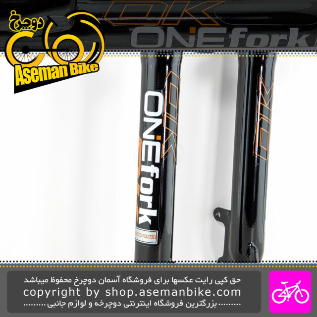 دوشاخ دوچرخه کوهستان برند اوکی اور سایز قفل کن دار 100 میلیمتر سایز 26 OK MTB Bicycle Fork Oversize Lockout 100mm Travel Size 26