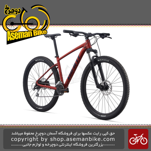 دوچرخه کوهستان جاینت مدل تالون 2 سایز 27.5 رنگ قرمز رسی 16 سرعته ۲۰۲۱ GIANT MTB BICYCLE TALON 2 27.5 16S 2021 Red Clay