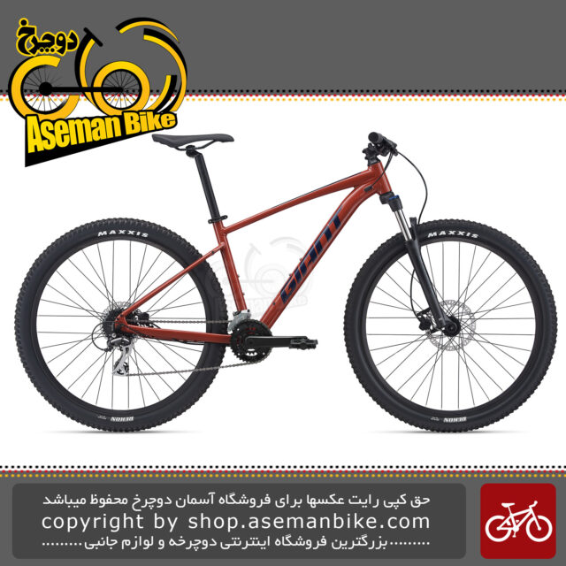 دوچرخه کوهستان جاینت مدل تالون 2 سایز 27.5 رنگ قرمز رسی 16 سرعته ۲۰۲۱ GIANT MTB BICYCLE TALON 2 27.5 16S 2021 Red Clay