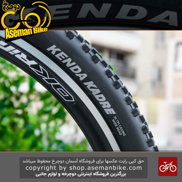 تایر لاستیک دوچرخه کندا سایز 27.5 در 2.10 ابریشمی Kenda Tire KADRE Bicycle K1027 27.5x2.10