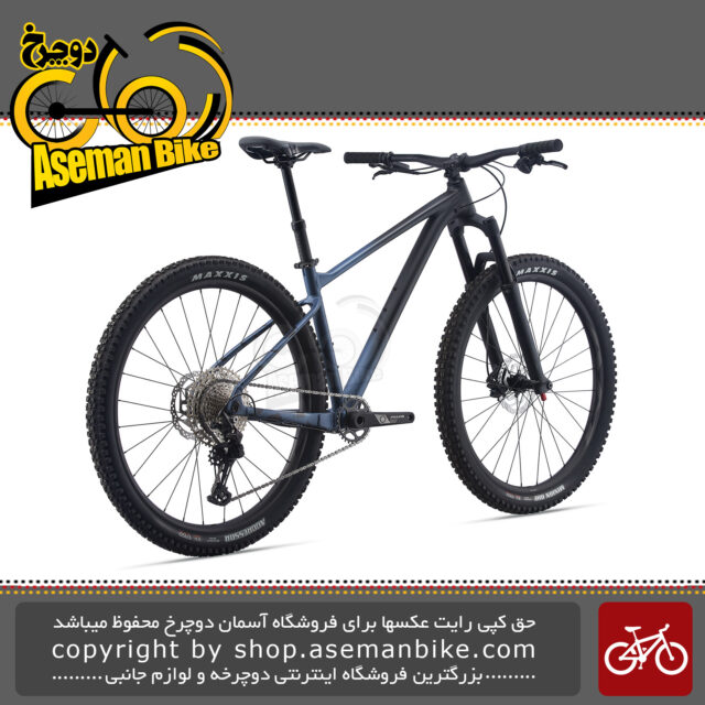 دوچرخه کوهستان جاینت مدل فدم 2 سایز 29 رنگ مشکی/آبی خاکی 12 سرعته 2021 Giant MTB Bicycle Fathom 2 29 Black\Blue Ashes 12 Speed 2021