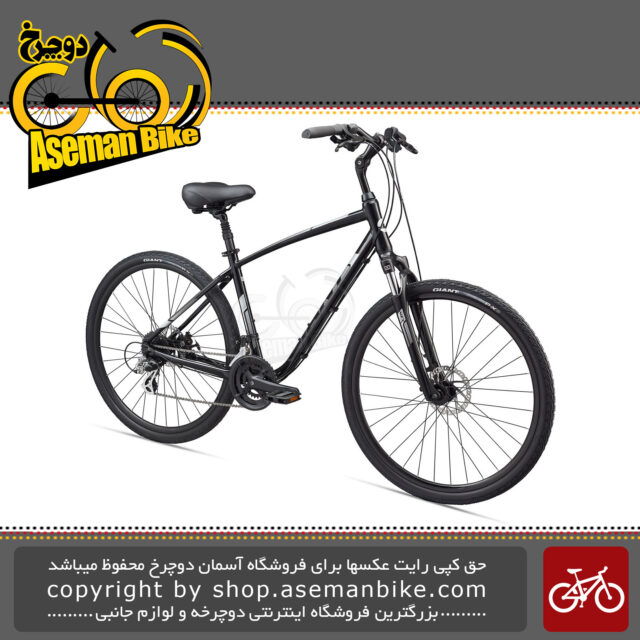دوچرخه شهری جاینت مدل سایپرس دی اکس سایز 28 رنگ مشکی متال 16 سرعته 2021 Giant Urban Bicycle Cypress DX 28 Metallic Black 16S 2021