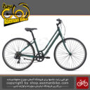 دوچرخه شهری بانوان لیو مدل فلوریش 4 سایز 28 رنگ سبز سیر 7 سرعته 2021 Giant Urban/Women Bicycle Flourish 4 Trekking Green 7 Speed Size 28 2021
