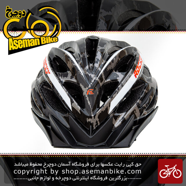 کلاه دوچرخه سواری راکی مدل اچ بی سی 31 سایز مدیوم 55-58 سانت 220گرم Rocky Bicycle Helmet Medium Size 55-58cm model HBC31 220g Black