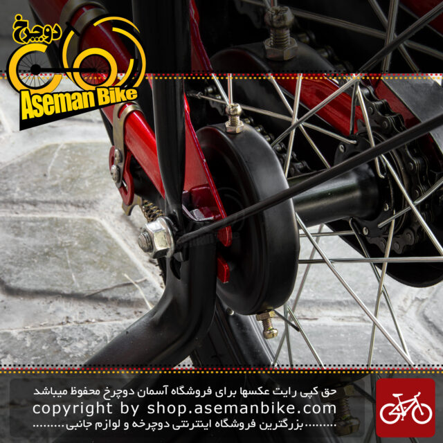 دوچرخه بچگانه برند کول بوی سایز 16 رنگ قرمز Kids Bicycle Coolboy Size 16 Red