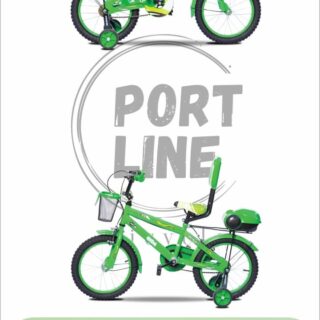 دوچرخه بچگانه برند پورت لاین مدل چیچک سایز 16 رنگ سبز Kids Bicycle Port Line Chichak Size 16 Green