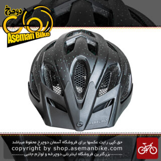 کلاه دوچرخه سواری لیمار مدل BERG-EM مشکی مات برند ایتالیایی سایز 52 تا 57 سانتی متر Limar Helmet Bicycle BERG-EM 52-57 CM BLACK Matte