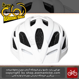 کلاه دوچرخه سواری لیمار مدل BERG-EM سفید مات برند ایتالیایی سایز 57 تا 62 سانتی متر Limar Helmet Bicycle BERG-EM 57-62 CM WHITE Matte