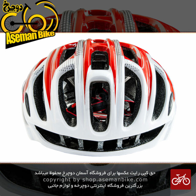 کلاه دوچرخه سواری کربول مدل CB 18 سایز دور سر 57 الی 63 سانتی متر Cairbull Cycling Helmet Road Bike Helmet CB uses 57-63cm Adjustable
