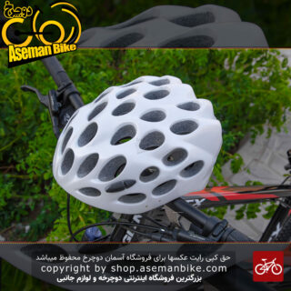 کلاه دوچرخه سواری HADN مدل S12 سفید سایز 58 الی 64 سانتی متر HADN Bicycle Helmet S12 Size 58-64 CM