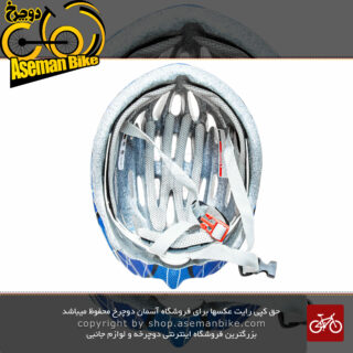 کلاه دوچرخه سواری HADN مدل R11 آبی سفید سایز 55 الی 61 سانتی متر HADN Bicycle Helmet R11 Size 55-61 CM