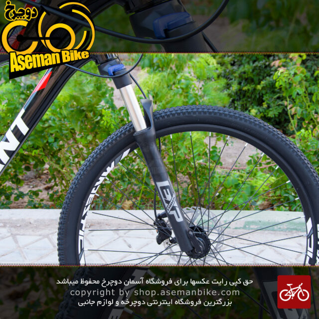 دوچرخه حرفه ای کوهستان جاینت مدل ای تی ایکس الیت کاستوم مشکی قرمز سایز 27.5 Giant Mountain Bicycle ATX Elite Custom 27.5
