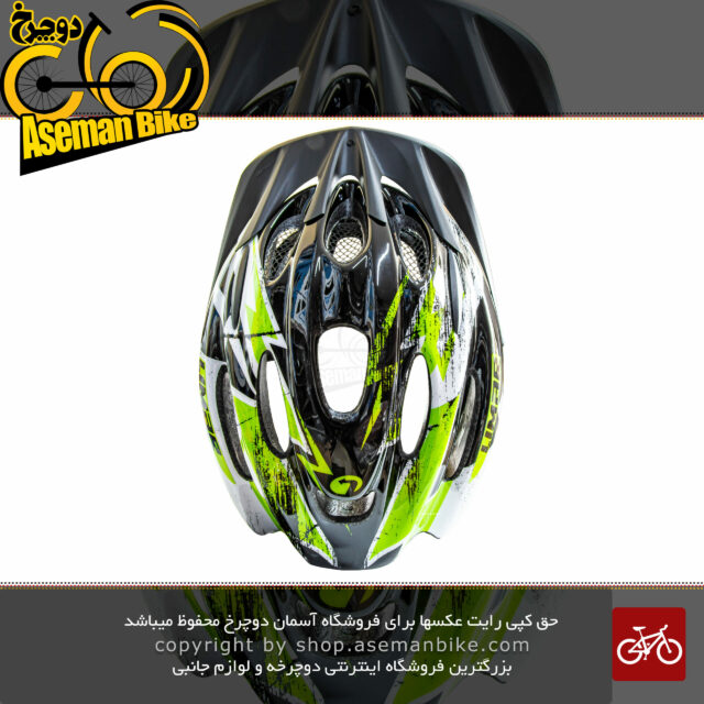 کلاه دوچرخه سواری لیمار مدل 505 مشکی سبز Limar Helmet Bicycle 505